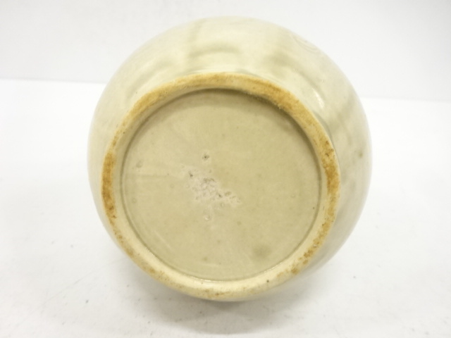  花唐草文　徳利花入(無地箱付)